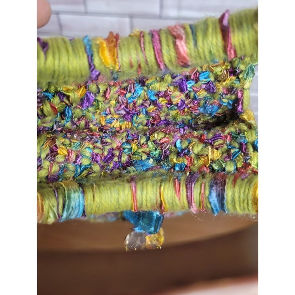 Multicolored Handmade Handbag #A67   - Picture 9 of 9